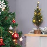 Decorative Items Netagon St Helens Garden Battery Operated Effect Mini Christmas Tree