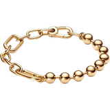 Pandora Me Metal Bead & Link Chain Bracelet - Gold
