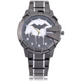 Wrist Watches Batman Bat Logo Over Gotham Metal Bracelet Zavvi Exclusive
