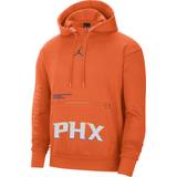 Men Jackets & Sweaters Jordan Nike Men's Phoenix Suns Orange Courtside Hoodie