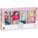 Dollhouse Dolls Dolls & Doll Houses Le Toy Van Family of 4 Wooden Dolls