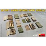 Bullets Miniart Soviet Ammo Boxes w/ Shells 1:35