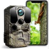 Ceyomur wildlife camera, wifi bluetooth 30mp 1296p trail camera with 120Â°