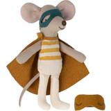 Mouses Soft Toys Maileg Forudbestilling Superhelte mus, Lillebror i tændstikæske
