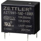 Studio Equipment Zettler Electronics AZ7709T-1AE-12DEF Power relay 12 V DC 10 A 1 pcs