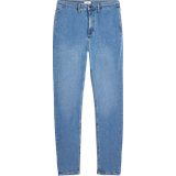 W34 - Women Jeans River Island High Waisted Jeggings - Blue