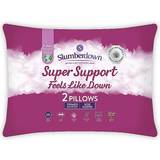Down Pillows Slumberdown Feels like Super Support Firm Support Down Pillow
