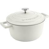 Cookware on sale Masterclass Cream Cast with lid