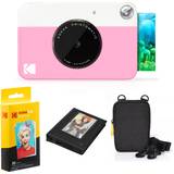 Polaroid zink Kodak Printomatic Instant Camera Pink Bundle with Zink Paper Case and Album
