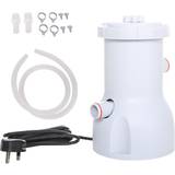 OutSunny 800GPH Cartridge Filter Pump for 13'-15' Above Ground Pools White