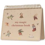 Wooden Toys Colouring Books Konges Sløjd Magic Waterbook Christmas Red