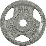 Cheap Weight Plates Sporzon! Cast Iron 1-Inch Grip Plate Weight Plate for Strength Training, Weightlifting and Crossfit, Single Gray