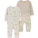 Carter's Baby L/S Jumpsuits 2-pack - Multi (1P603410)