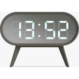 Newgate Alarm Clocks Newgate Space Hotel Cyborg LED Digital Alarm Clock Grey