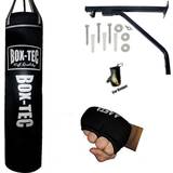 Punching Bags Boxtec 4ft Filled Hanging Punching Bag Boxing Set