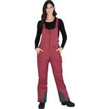 Lined Overalls Arctix Women's Essential Insulated Bib Overalls, Crimson