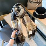 Shein 1pc New Arrival Winter Scarf, Women's Korean Style Thick Checker Patterned Scarf, Couple Simple Scarf Winter, Students' Scarf, Imitation Cashmere, Warm And Soft,For Keep warm outdoors in winter