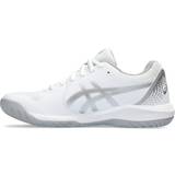Asics Racket Sport Shoes Asics Women's Gel-Dedicate Tennis Shoes, White/Silver