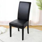 Shein Plain Waterproof Stretchy Loose Chair Cover Black (60x50cm)