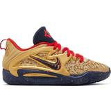 51 ½ Basketball Shoes Nike KD15 Olympic M - Metallic Gold/University Red/Orewood Brown/Midnight Navy