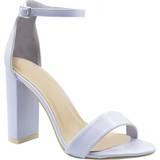 Purple Heeled Sandals Where's That From Skye - Lavender