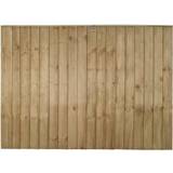 Wood Fences Forest Garden Closedboard Fence Panel 182.8x121.8cm