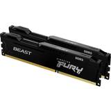 DDR3 RAM Memory Kingston Fury Beast Black DDR3 1600MHz 2x8GB (KF316C10BBK2/16)