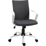 Linen Office Chairs Vinsetto Swivel Office Chair 99cm