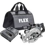 Flex 24V 7 1/4" Circular Saw Rear Handle Stacked Lithium Battery Kit