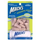 Beige Care Products Mack's acoustic foam ear plugs with free travel case 7 pair beige