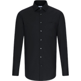 Men Shirts on sale Seidensticker Smart Essentials Poplin Business Shirt - Black
