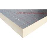 100mm Xtratherm Thin-R PIR Insulation Board 2400mm x 1200mm Aluminium