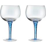 Denby Drink Glasses Denby Blue Set Of 2 Gin Drink Glass