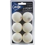 Dunlop Table Tennis Balls Dunlop 40+Fort Tournament Bordtennisbolde 6-Pack
