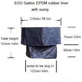Liners 600 GEPDM liner with Sump