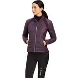 Ariat Equestrian Clothing Ariat lumina womens insulated jacket equestrian wear ebony/mulberry