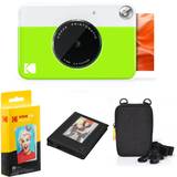 Polaroid zink Kodak Printomatic Instant Camera Green Bundle with Zink Paper Case and Album