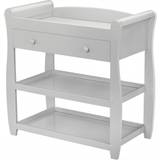 Grey Changing Tables Babymore Cot Top Changer-Grey
