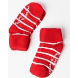 Polarn O. Pyret Socks with Anti-Slip 2-pack - Red