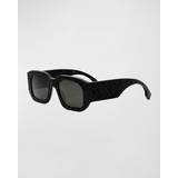 Fendi Sunglasses Fendi Black Shadow 02A Matte Black/Smok