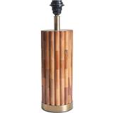 Lampstands ValueLights Modern Wood Lampstand 42cm