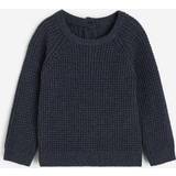 H&M Baby Blue Waffle-knit cotton jumper