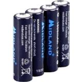 Cheap Walkie Talkies Midland Walkie talkie-batteri 1.2 V 1800 mAh