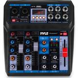 Master (RCA) DJ Mixers Sound Around Pyle Professional Wireless DJ Audio Mixer 6-Channel Bluetooth Compatible DJ Controller Mixer