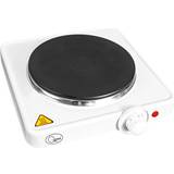 White Freestanding Hobs Quest 35240 Electric Plate