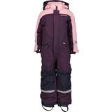 Breathable Material Snowsuits Didriksons Kid's Neptun Coverall - Plumb (505000-I07)