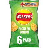 Snacks Walkers Pickled Onion Multipack Crisps, 6