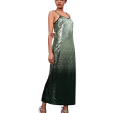 Slim Dresses Shein Split Back Sequin Cami Dress - Multicolor