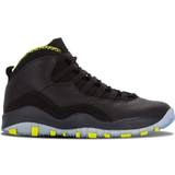 Nike Air Jordan 10 Trainers Nike Air Jordan 10 Retro M - Black/Venom Green/Cool Grey/Anthracite
