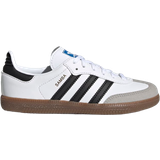 Adidas Indoor Football Shoes adidas Kid's Samba AG - Cloud White/Core Black/Gum